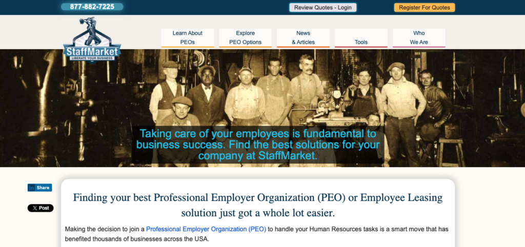 StaffMarket Screenshot